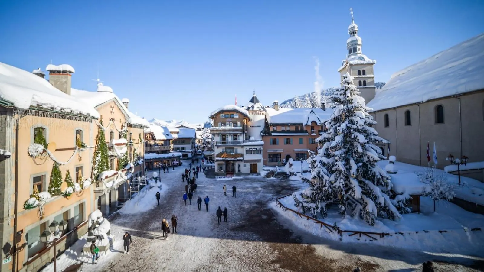 Apartmán Appartement Cosy Avec Terrasse A Megève