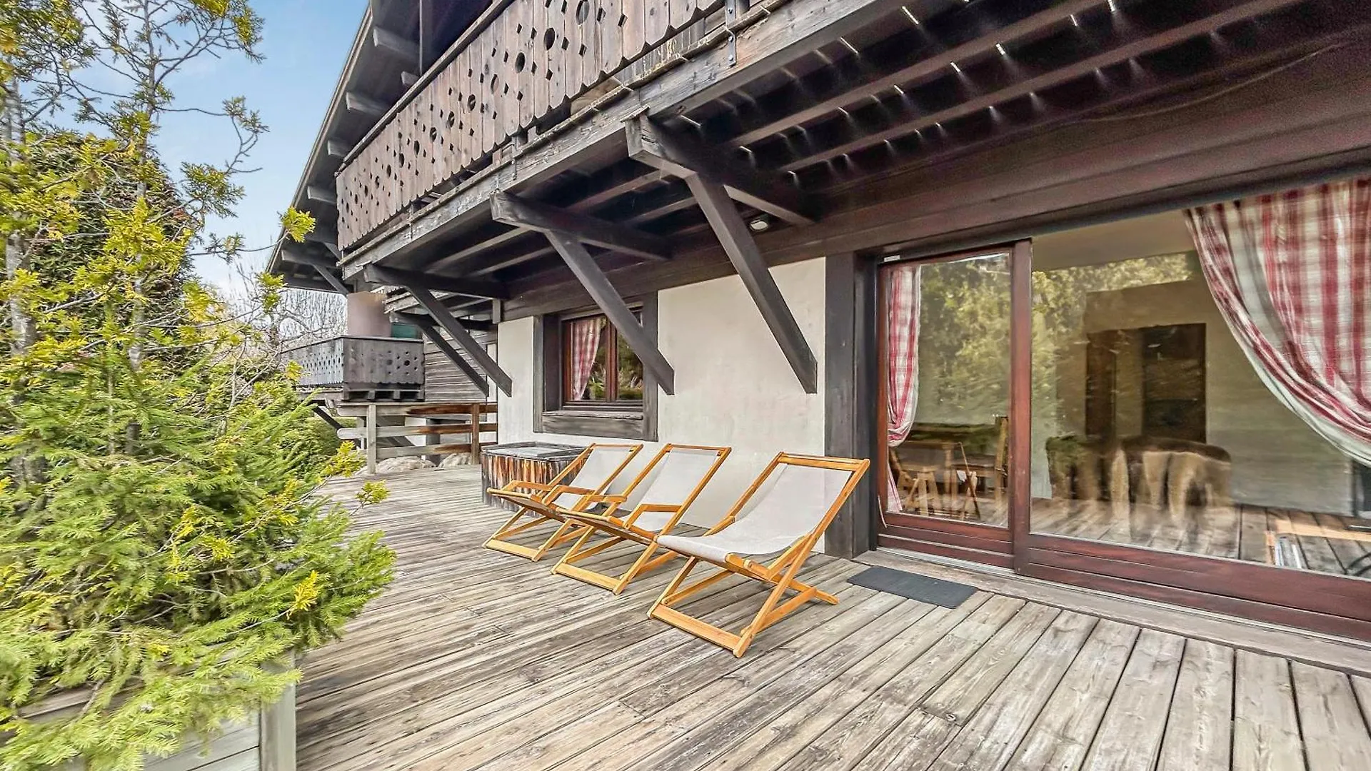 Apartmán Appartement Cosy Avec Terrasse A Megève